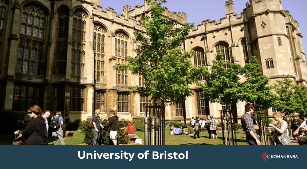 12. University of Bristol (دانشگاه بریستول – انگلستان)