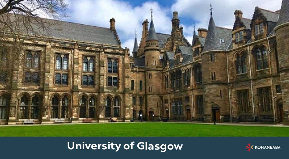 14. University of Glasgow (دانشگاه گلاسگو – اسکاتلند)