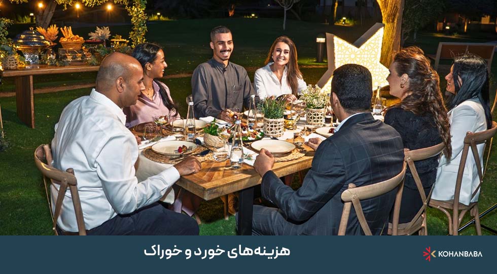 هزینه‌های خورد و خوراک